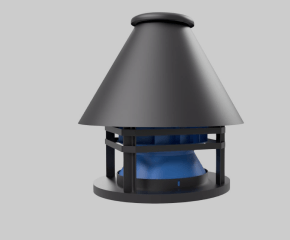 Приклад дахового вентилятора