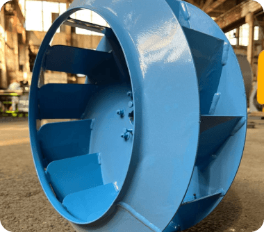 Робоче колесо вентилятора ВЦ 4-75