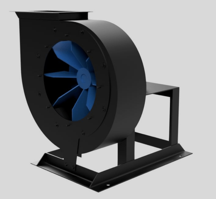Приклад пилового вентилятора